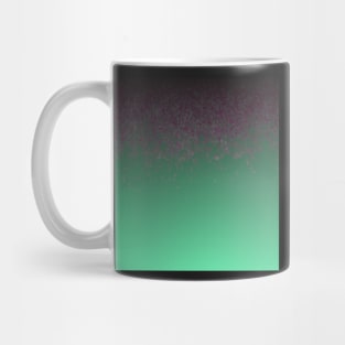 Mint green with pink metallic gradient Mug